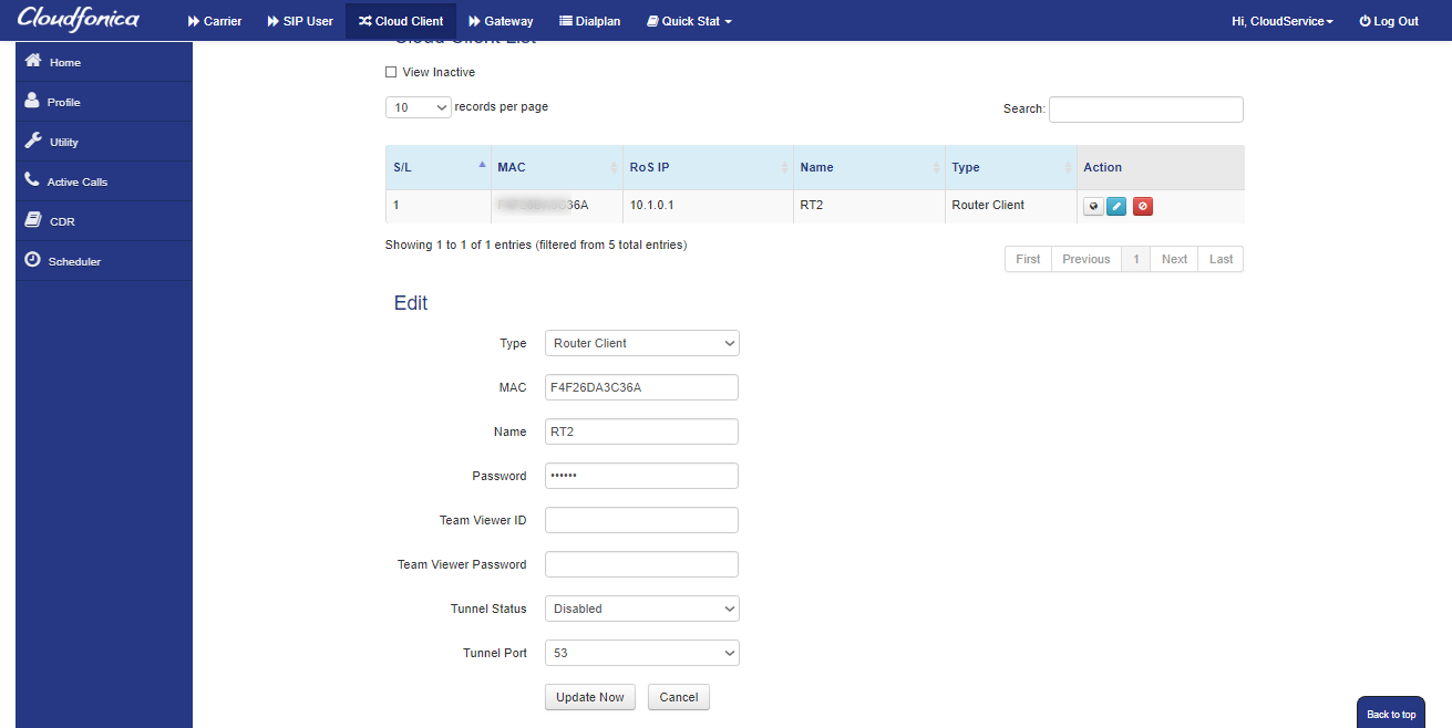 Figure-10.2 (Updating router MAC in panel)